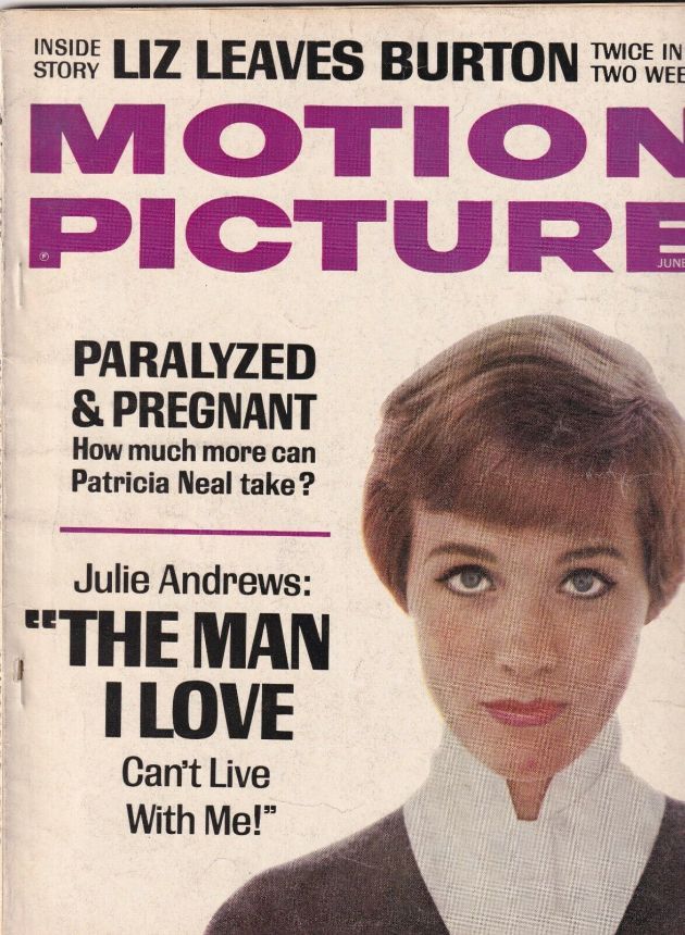 MOTION PICTURE magazine side cover Issue 652 June 1965