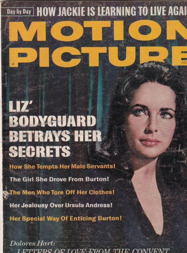 MOTION PICTURE magazine side cover Issue 653 July 1965