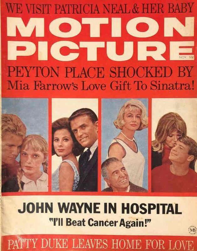 MOTION PICTURE magazine side cover Issue 657 November 1965