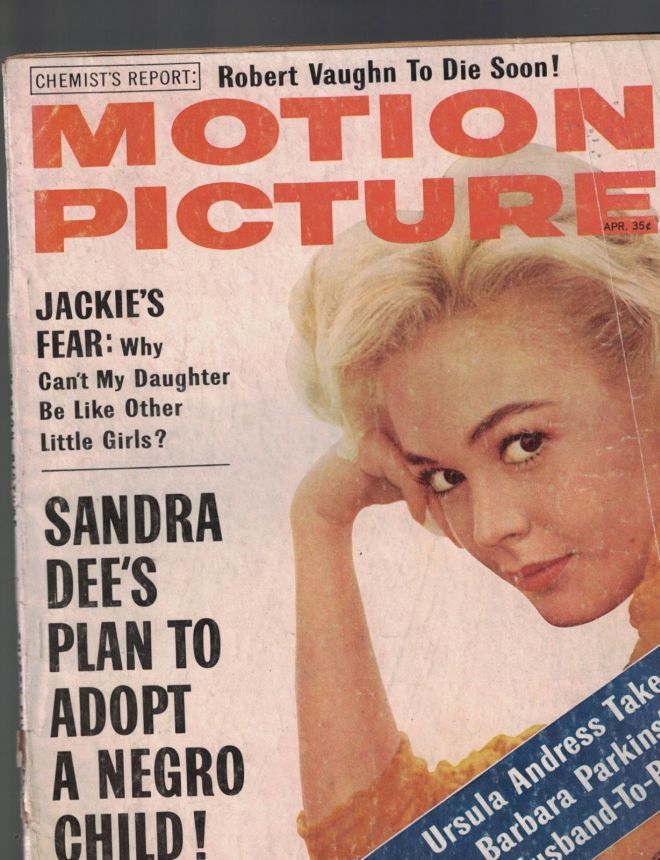 MOTION PICTURE magazine side cover Issue 662 April 1966