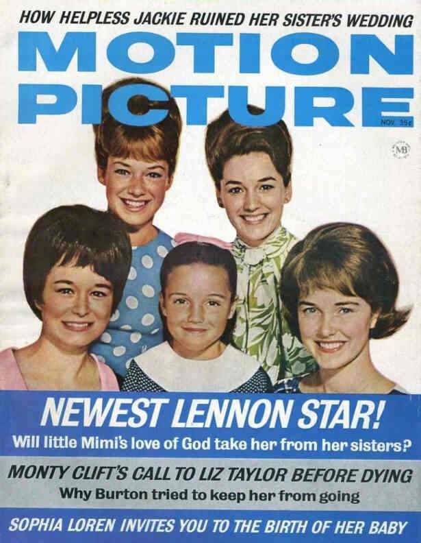 MOTION PICTURE magazine side cover Issue 669 November 1966