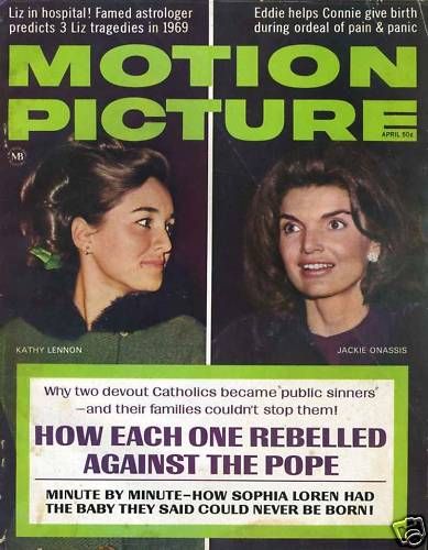 MOTION PICTURE magazine side cover Issue 698 April 1969
