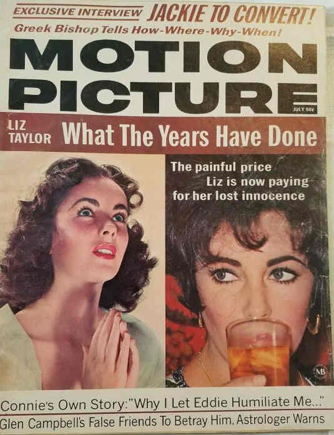 MOTION PICTURE magazine side cover Issue 701 July 1969