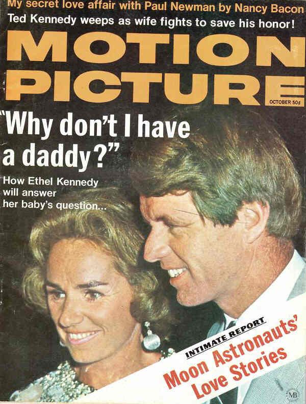 MOTION PICTURE magazine side cover Issue 704 October 1969