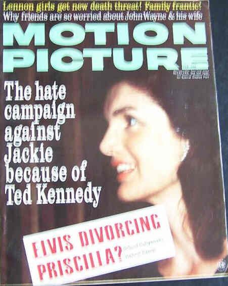 MOTION PICTURE magazine side cover Issue 708 February 1970