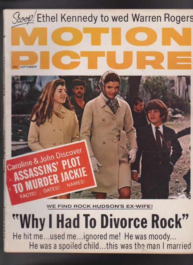 MOTION PICTURE magazine side cover Issue 715 September 1970