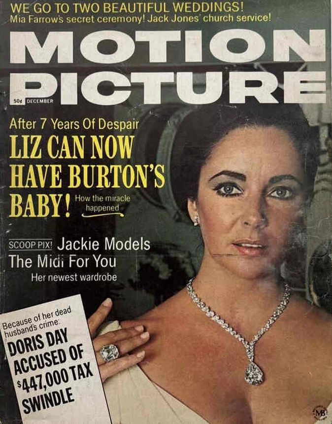 MOTION PICTURE magazine side cover Issue 718 December 1970