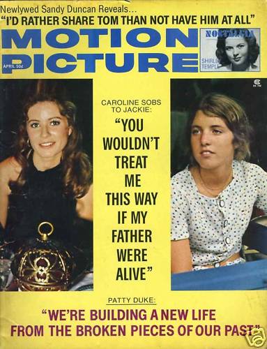 MOTION PICTURE magazine side cover Issue 746 April 1973