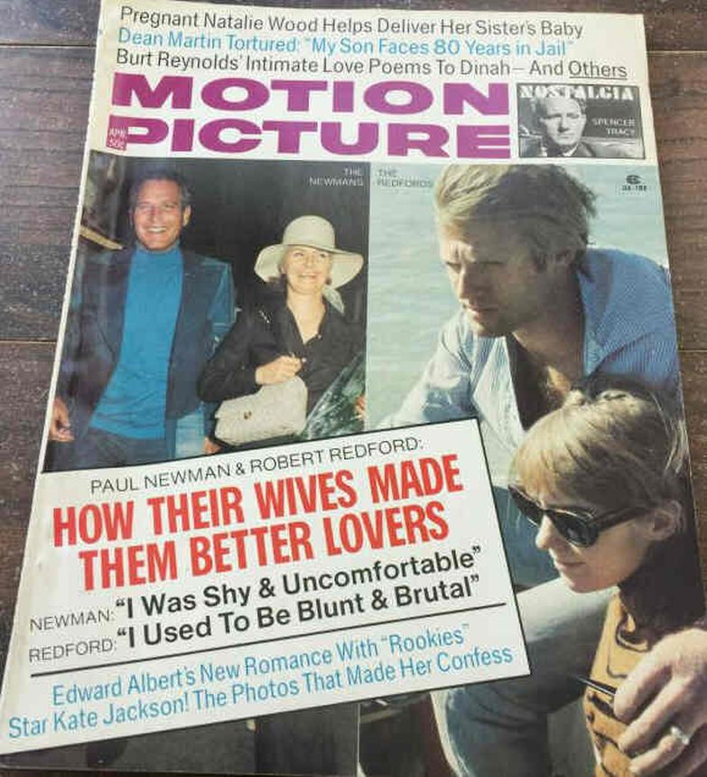 MOTION PICTURE magazine side cover April 1974