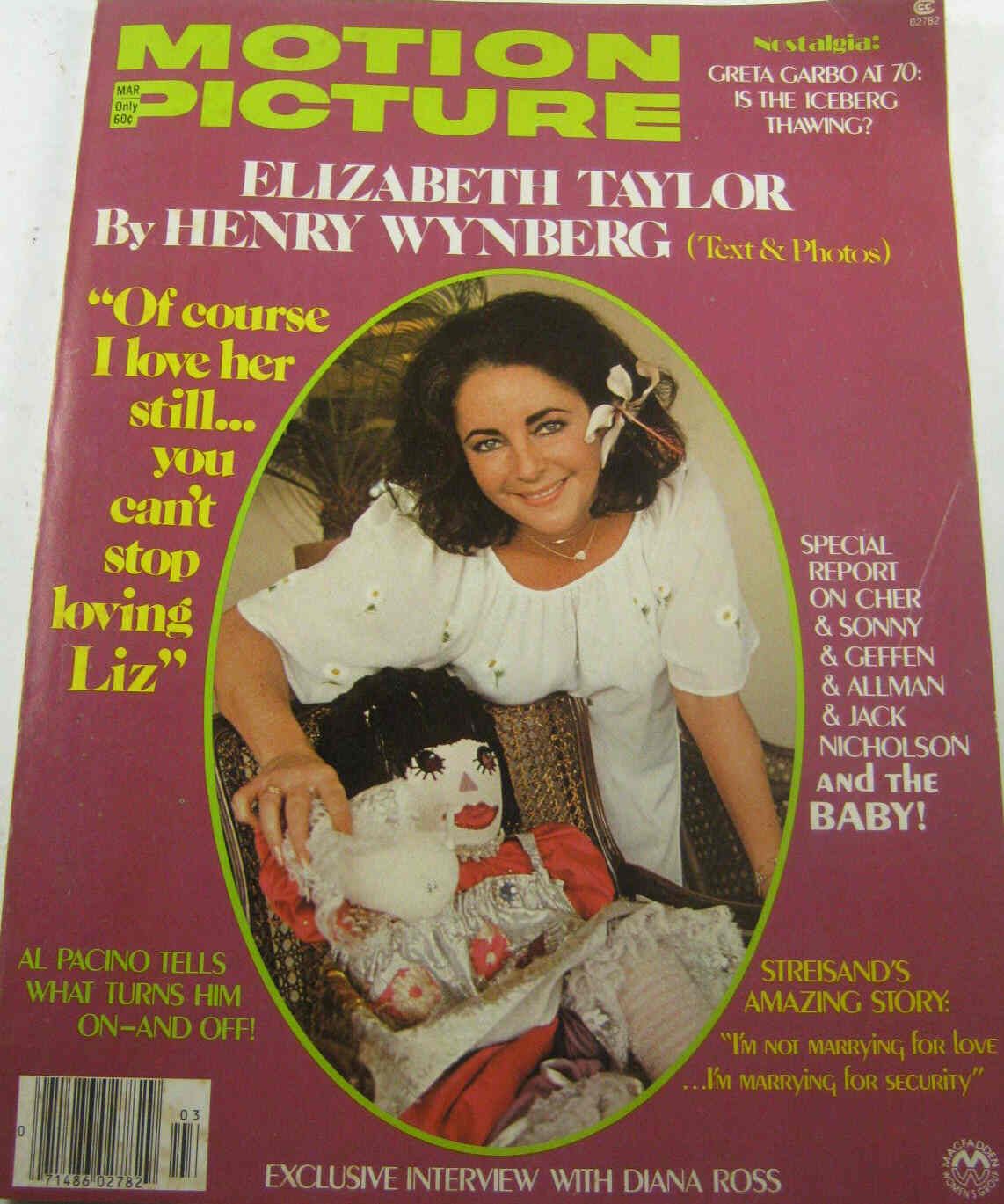 MOTION PICTURE magazine side cover March 1976