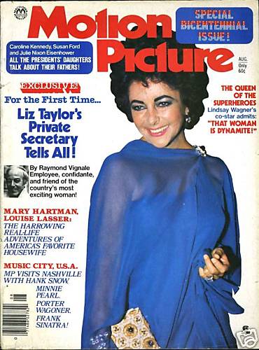 MOTION PICTURE magazine side cover August 1976
