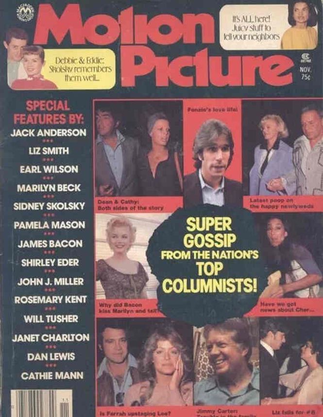 MOTION PICTURE magazine side cover November 1976