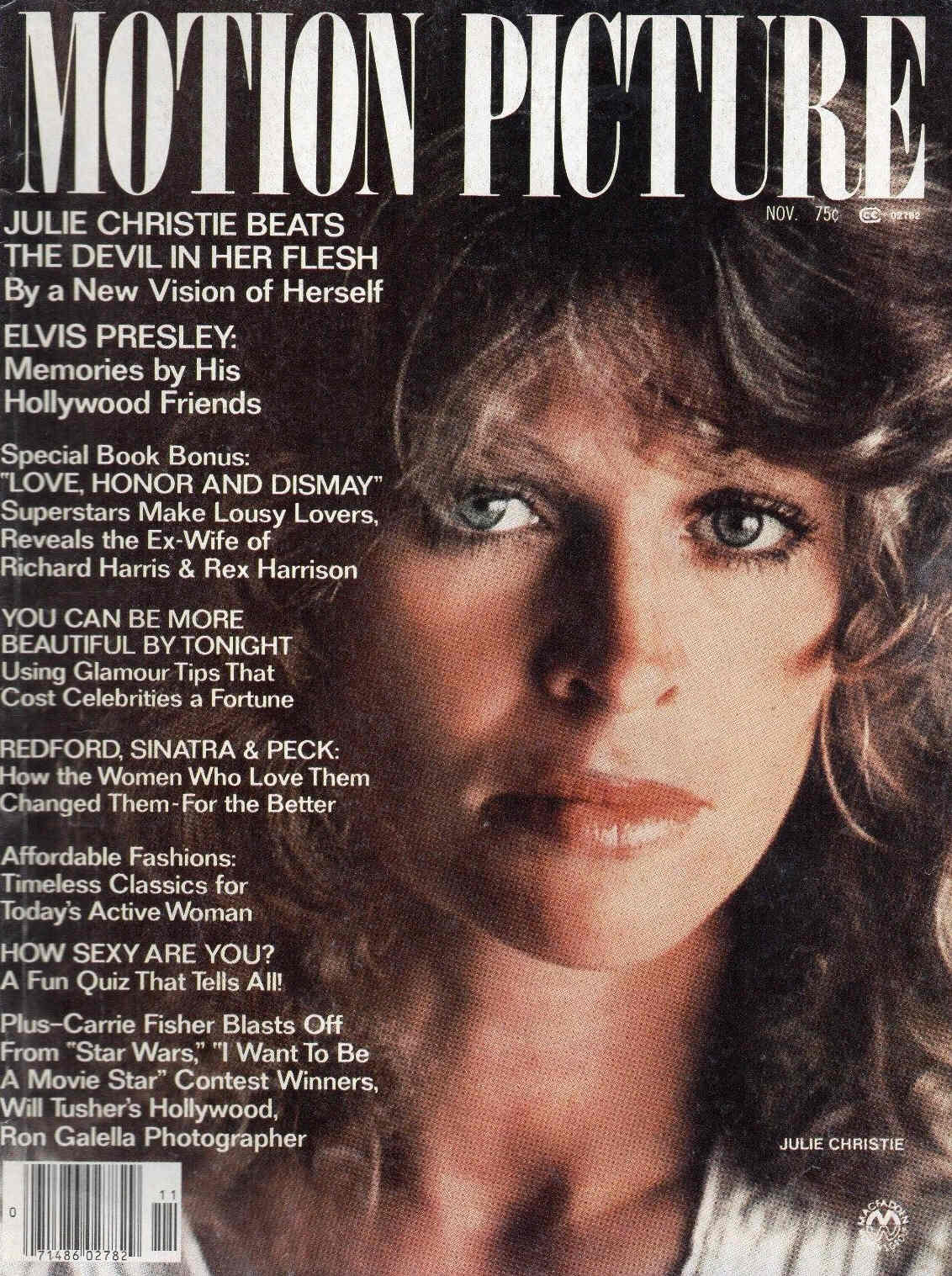 MOTION PICTURE magazine cover November 1977