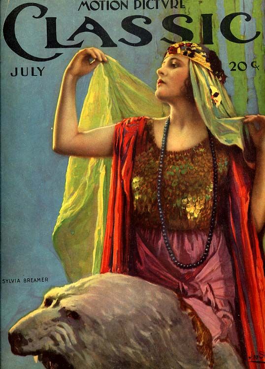 MOTION PICTURE CLASSIC magazine cover July 1919