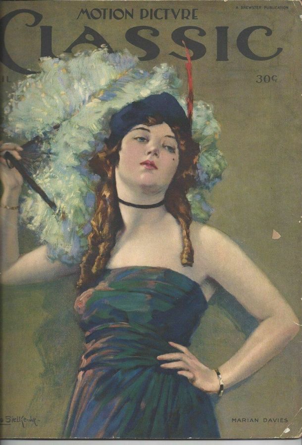 MOTION PICTURE CLASSIC magazine cover April 1921
