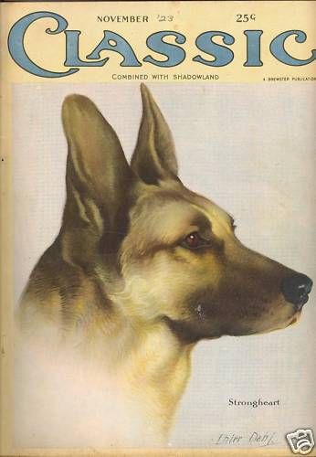 MOTION PICTURE CLASSIC magazine side cover November 1923