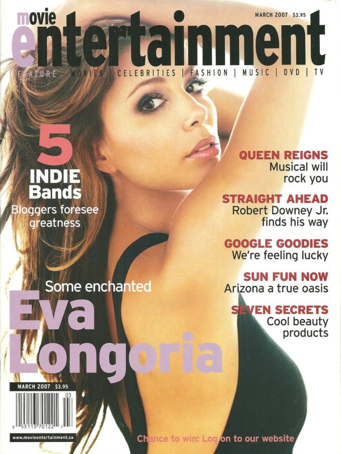 MOVIE ENTERTAINMENT magazine side cover March 2007