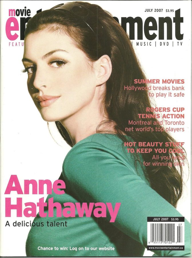 MOVIE ENTERTAINMENT magazine side cover July 2007
