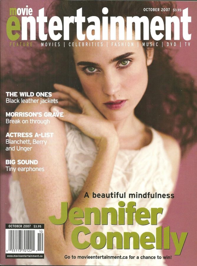 MOVIE ENTERTAINMENT magazine side cover October 2007