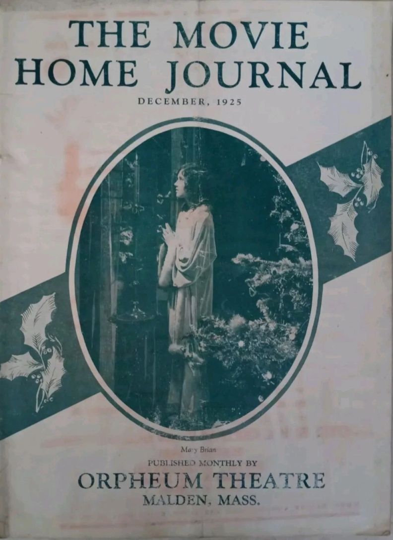 MOVIE HOME JOURNAL | THE magazine cover  December 1925