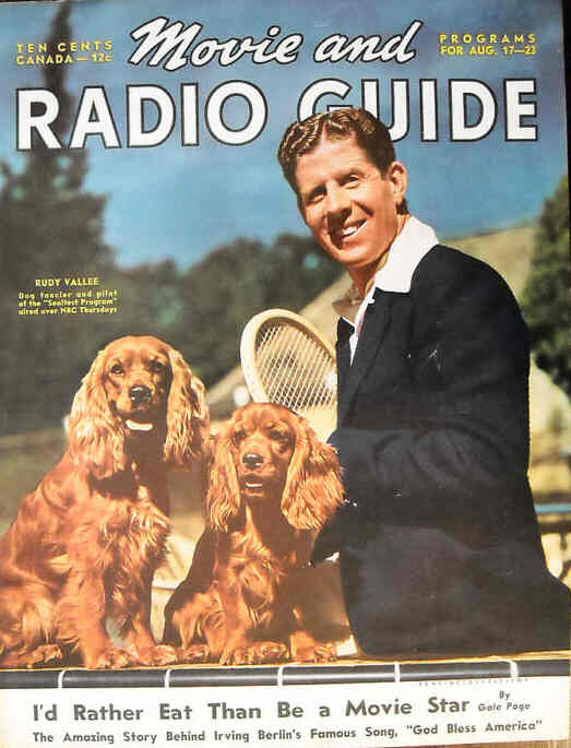 MOVIE-RADIO GUIDE magazine side cover 17 August 1940