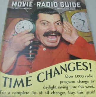 MOVIE-RADIO GUIDE magazine side cover 26 April 1941