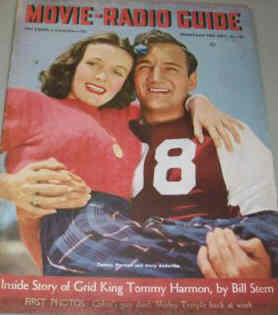 MOVIE-RADIO GUIDE magazine side cover 27 September 1941