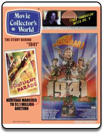 MOVIE COLLECTORS WORLD magazine side cover Issue 747 September 2010