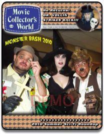MOVIE COLLECTORS WORLD magazine side cover Issue 748 October 2010