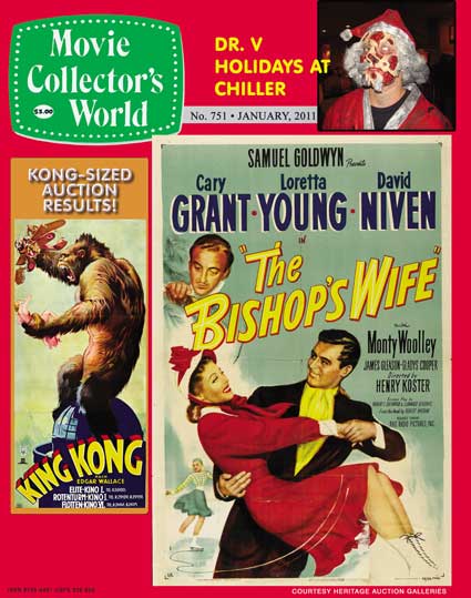 MOVIE COLLECTORS WORLD magazine side cover Issue 751 January 2011