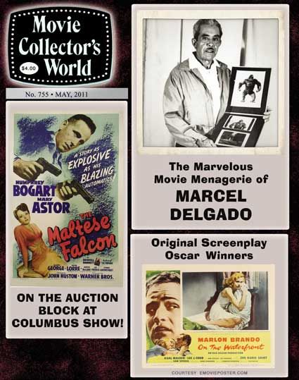 MOVIE COLLECTORS WORLD magazine side cover Issue 755 May 2011