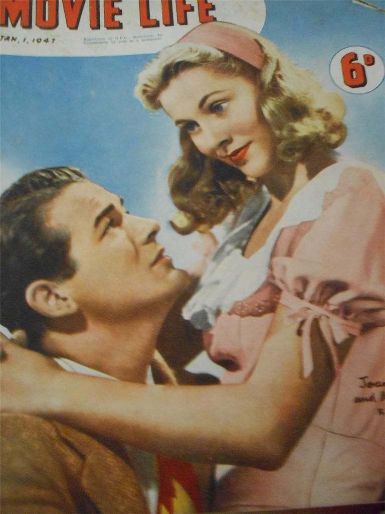 MOVIE LIFE (Au) magazine side cover 1 January 1947