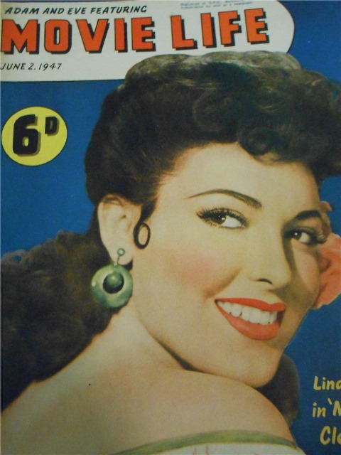 MOVIE LIFE (Au) magazine side cover 2 June 1947