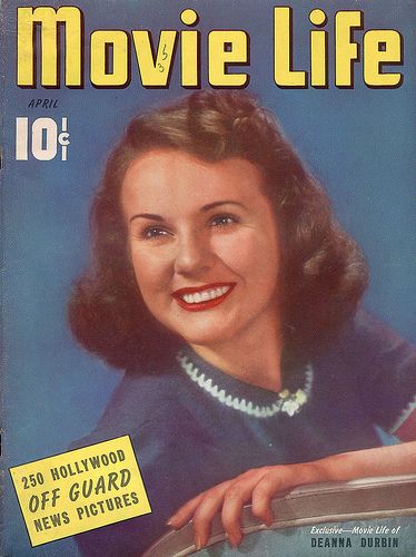 MOVIE LIFE magazine side cover April 1940