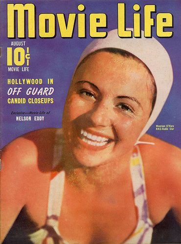 MOVIE LIFE magazine side cover August 1940