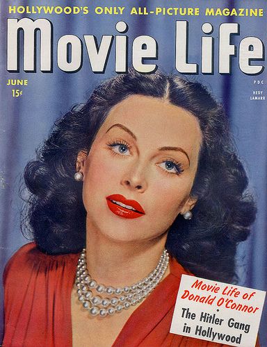 MOVIE LIFE magazine side cover June 1944