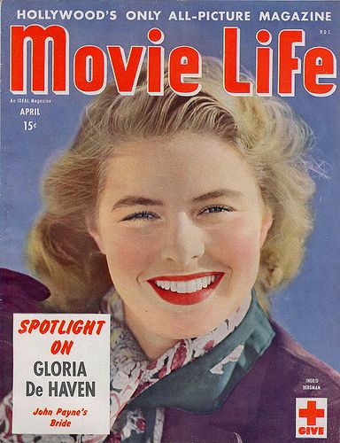 MOVIE LIFE magazine side cover April 1945
