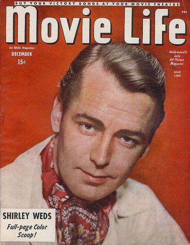 MOVIE LIFE magazine side cover December 1945