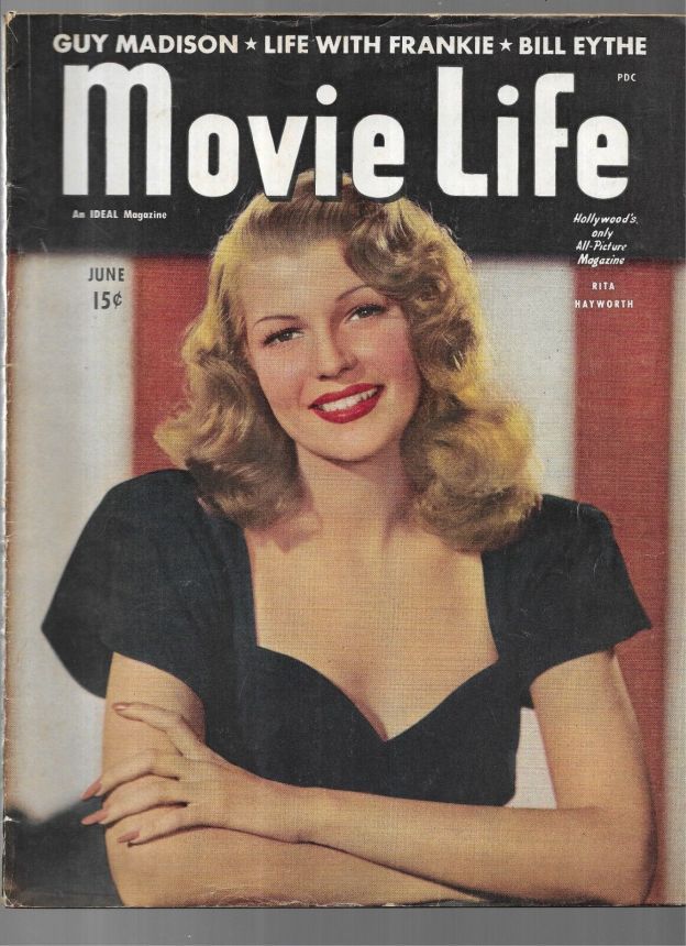 MOVIE LIFE magazine side cover June 1946