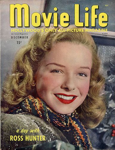 MOVIE LIFE magazine side cover December 1946