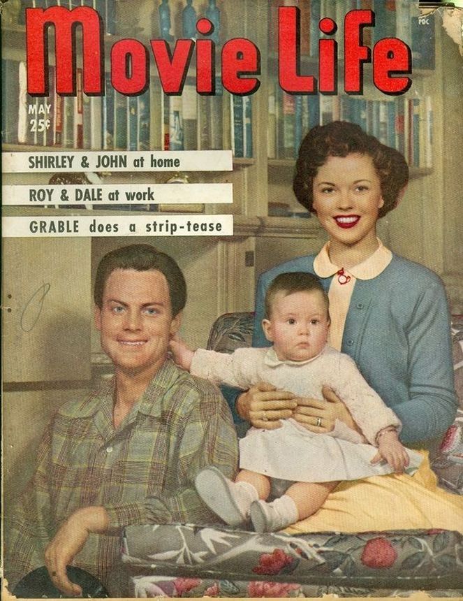 MOVIE LIFE magazine side cover May 1949