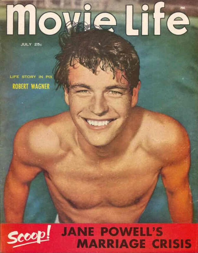 MOVIE LIFE magazine side cover July 1953