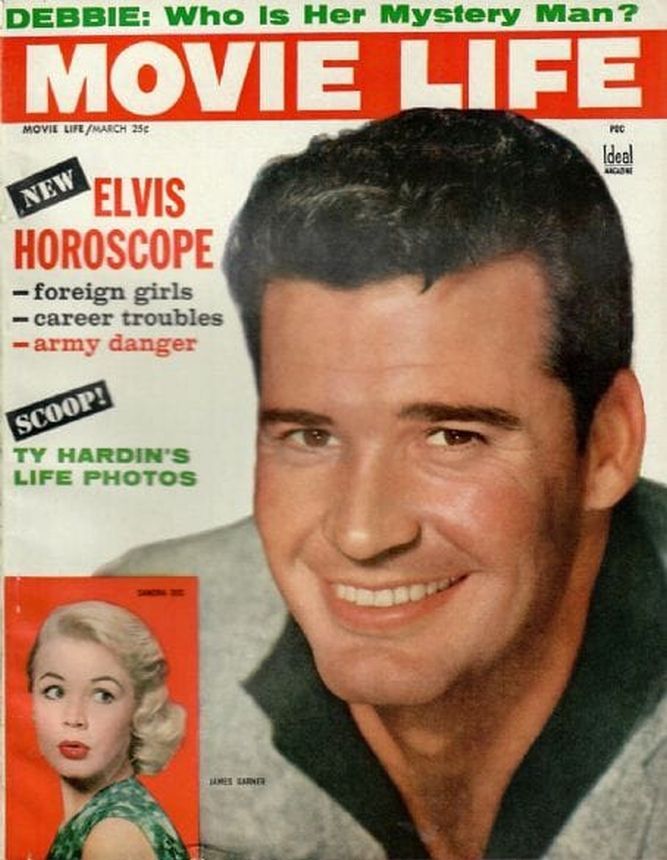 MOVIE LIFE magazine side cover March 1959