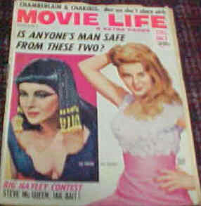 MOVIE LIFE magazine side cover September 1963