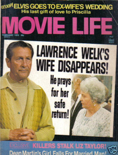 MOVIE LIFE magazine side cover February 1973