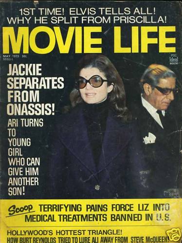 MOVIE LIFE magazine side cover May 1973