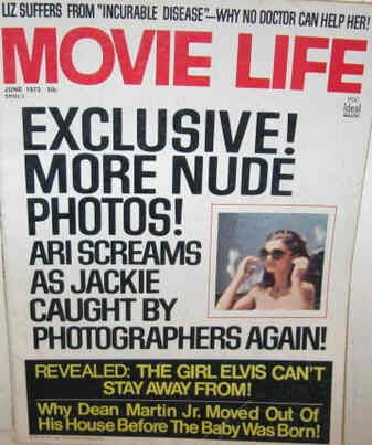 MOVIE LIFE magazine side cover June 1973