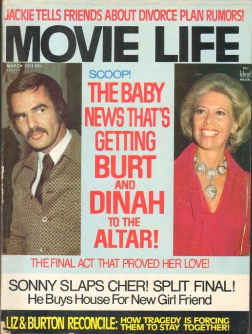 MOVIE LIFE magazine side cover March 1974