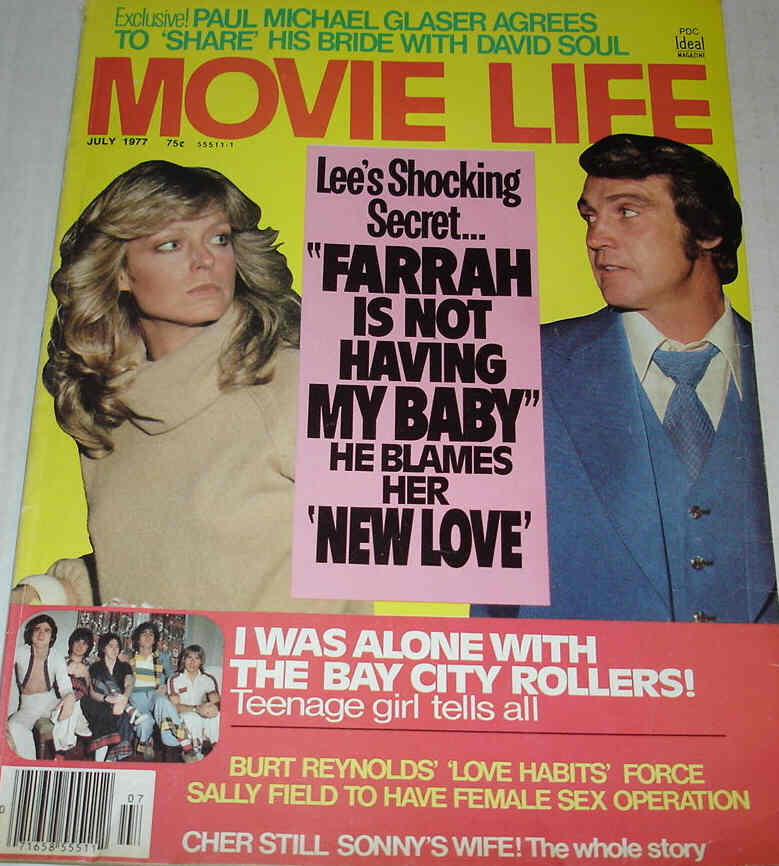 MOVIE LIFE magazine side cover July 1977