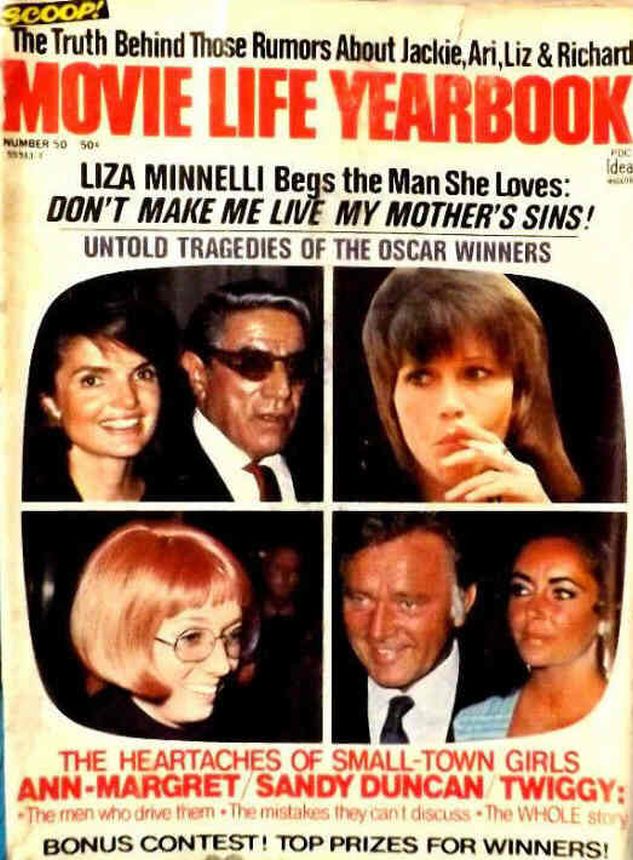 MOVIE LIFE magazine side cover Issue 50  Yearbook  1972